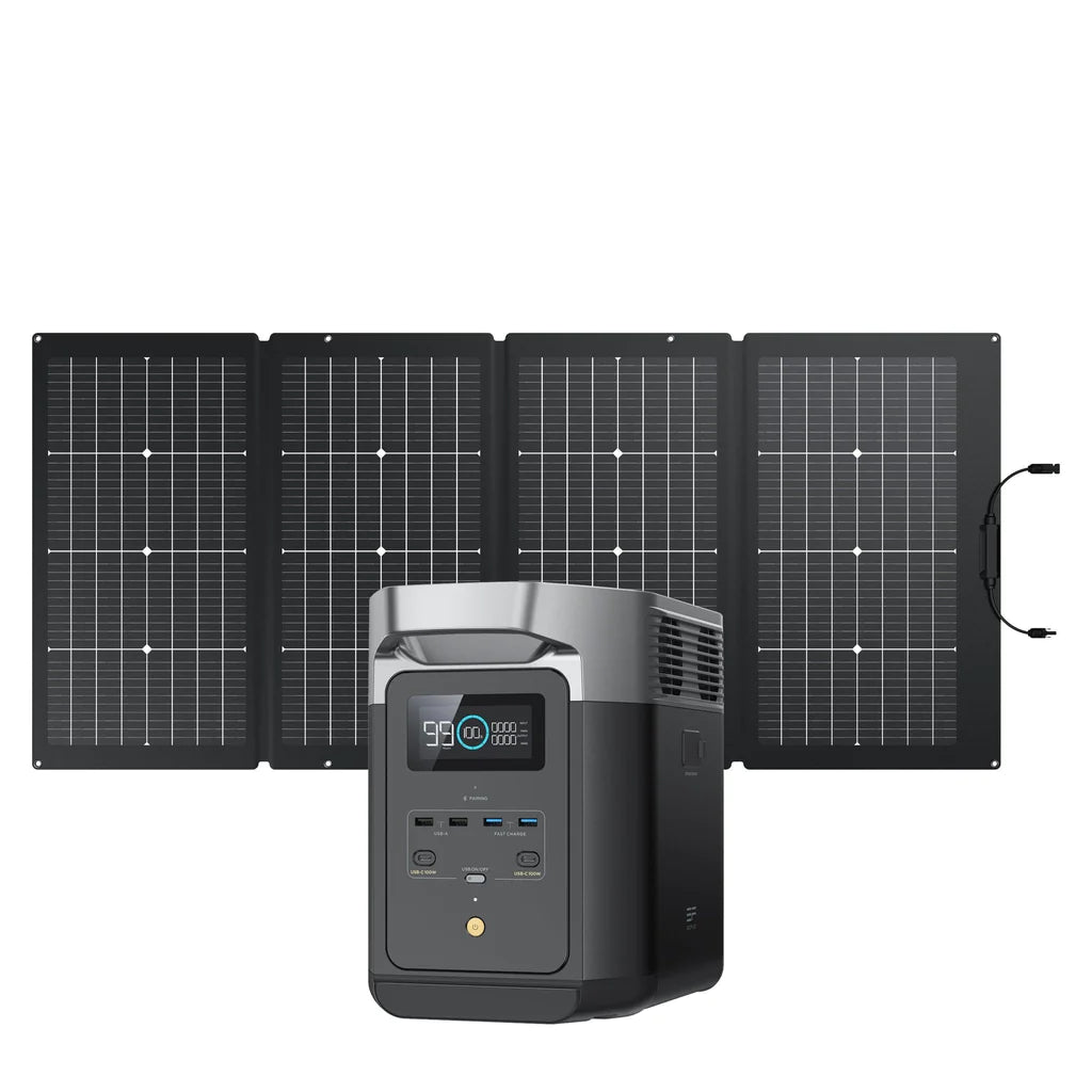 EcoFlow DELTA 2 Solar Generator (PV220W) – Escape Urban Life