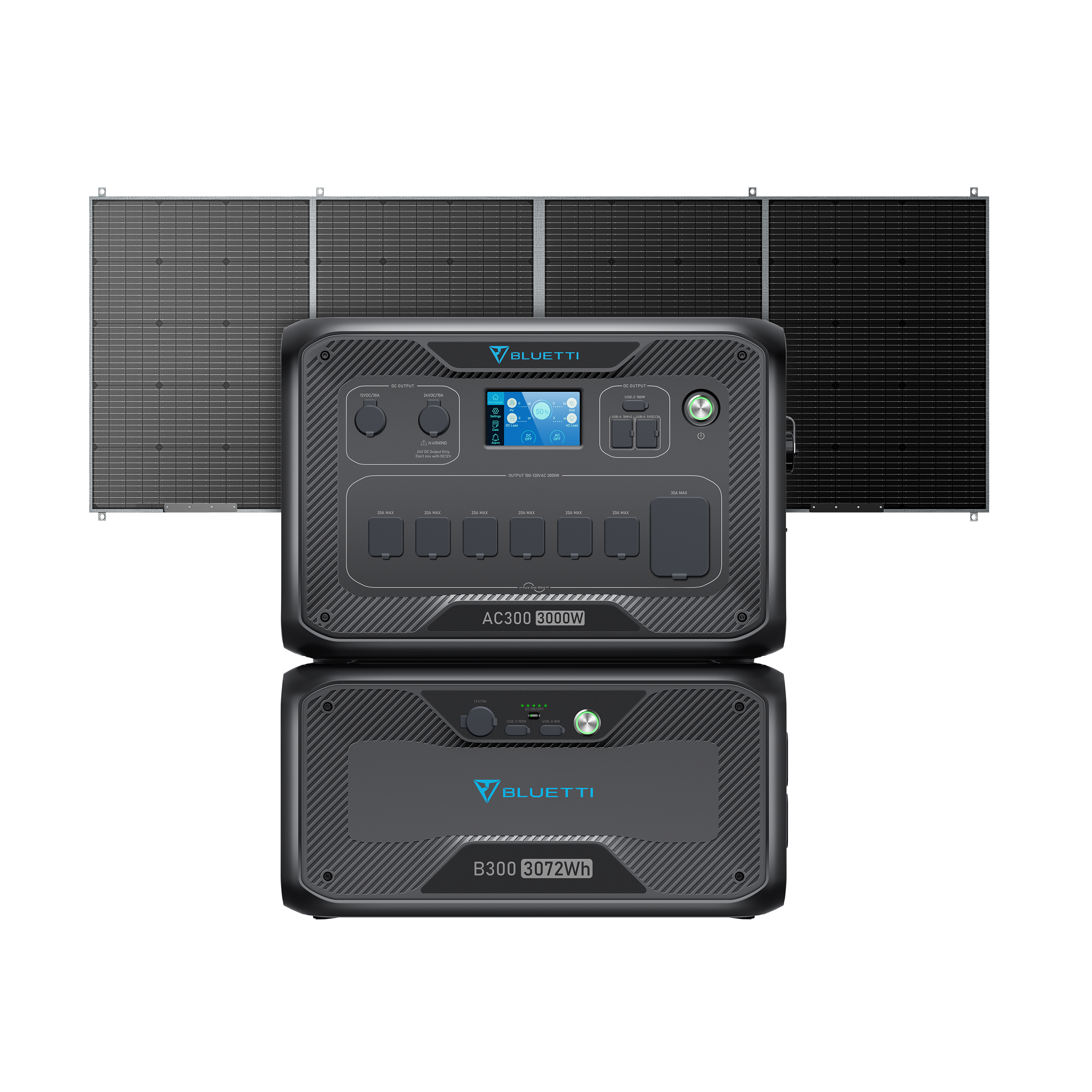 BLUETTI AC300 + 1*B300 | Home Battery Backup