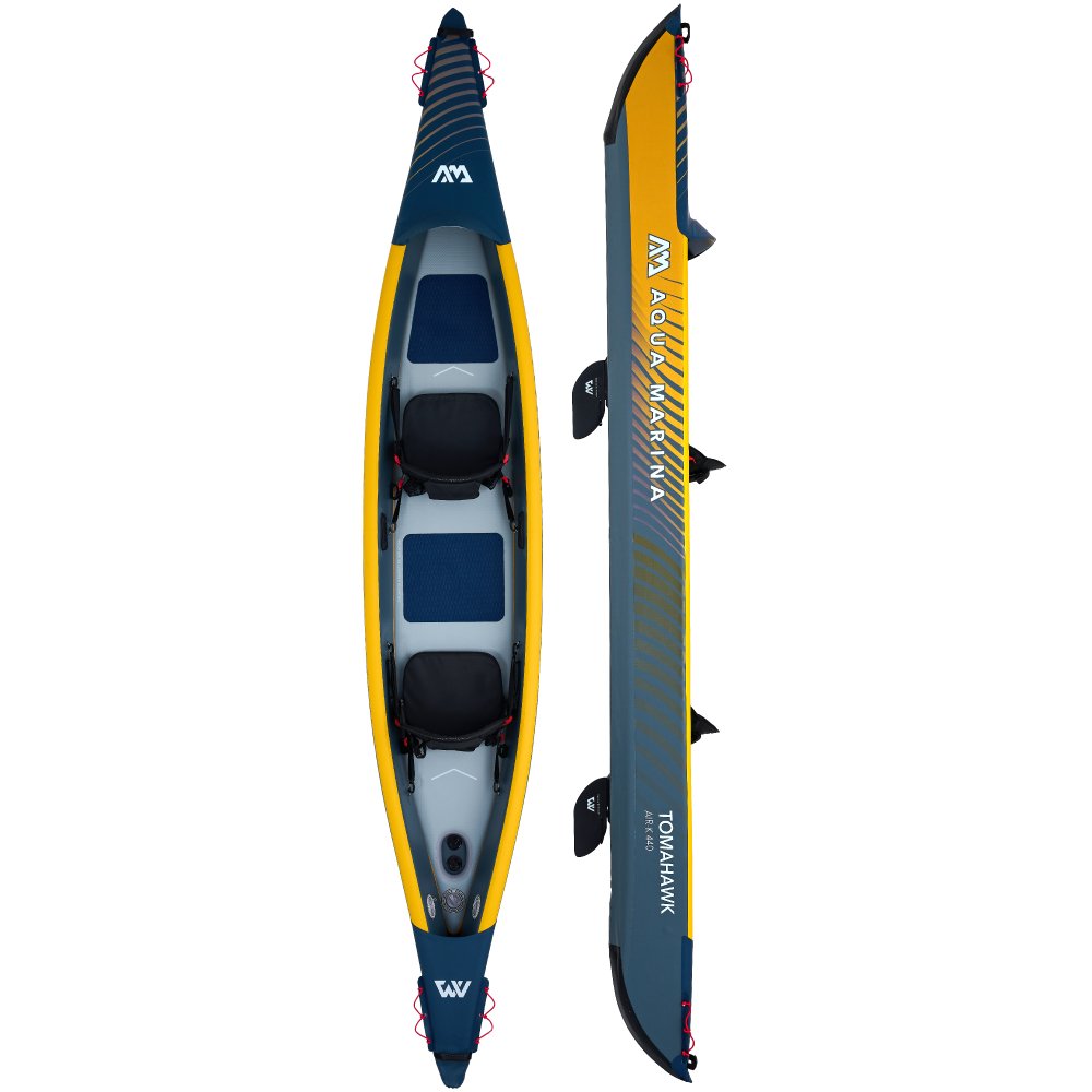 Aqua Marina 14’5″ Tomahawk AIR-K 440 High Pressure Speed Kayak 2-person. DWF Deck. (paddle excluded) - Escape Urban Life