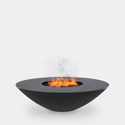 Arteflame Classic 40" Black Label - Fire Bowl with Cooktop - Escape Urban Life