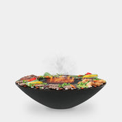 Arteflame Classic 40" Black Label - Fire Bowl with Cooktop - Escape Urban Life