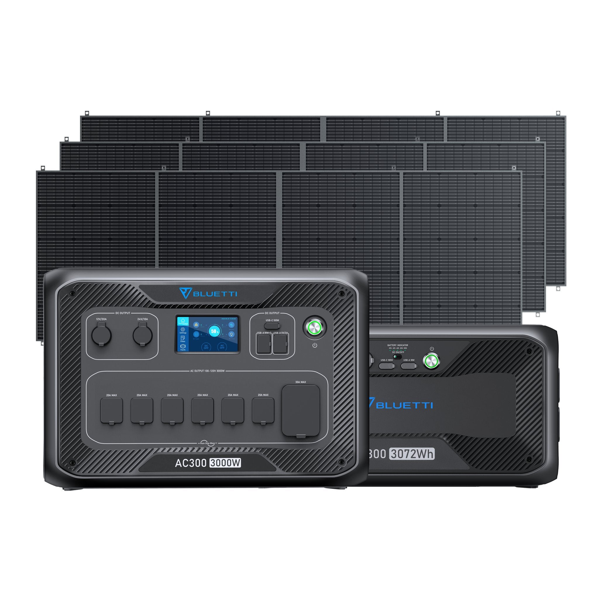 BLUETTI AC300 + 1*B300 | Home Battery Backup - Escape Urban Life