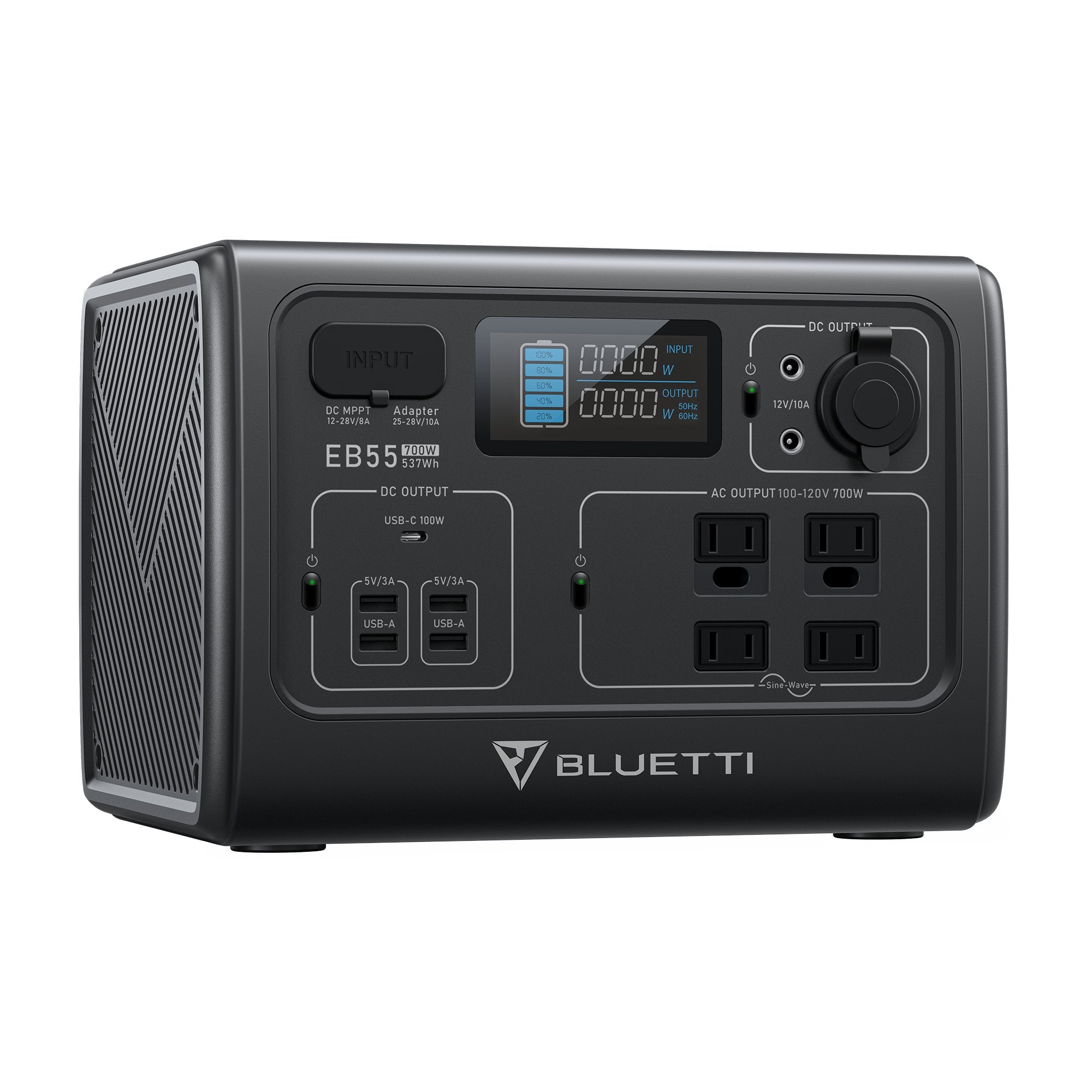 BLUETTI EB55 Portable Power Station | 700W 537Wh - Escape Urban Life