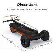 CycleBoard Rover All-Terrain Electric Vehicle - Escape Urban Life