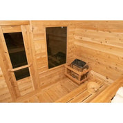 Dundalk LeisureCraft Canadian Timber Luna Outdoor Sauna - Escape Urban Life