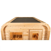 Dundalk LeisureCraft Canadian Timber Luna Outdoor Sauna - Escape Urban Life