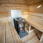 Dundalk LeisureCraft Canadian Timber MiniPOD Outdoor Sauna - Escape Urban Life