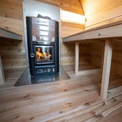 Dundalk LeisureCraft Canadian Timber MiniPOD Outdoor Sauna - Escape Urban Life