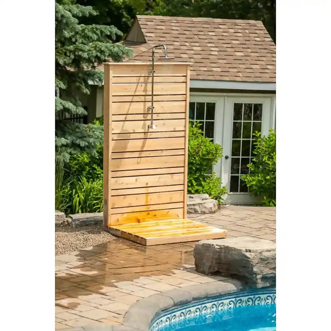 Dundalk LeisureCraft Canadian Timber Savannah Standing Shower - Escape Urban Life