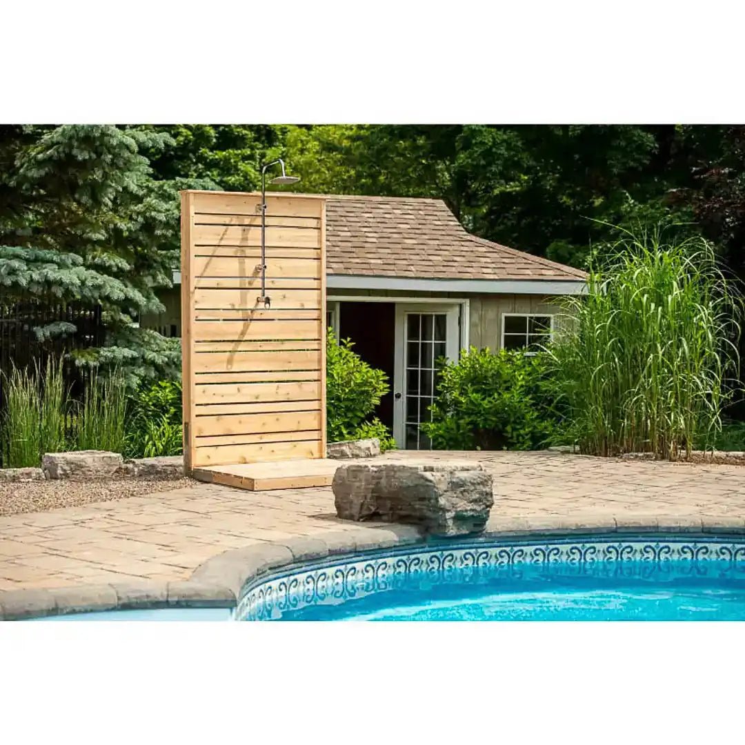 Dundalk LeisureCraft Canadian Timber Savannah Standing Shower - Escape Urban Life