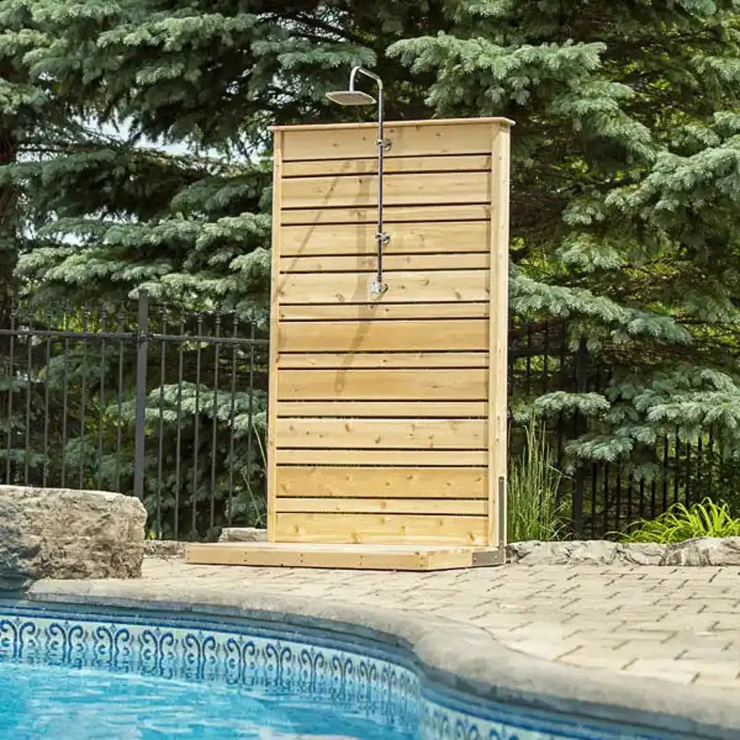 Dundalk LeisureCraft Canadian Timber Savannah Standing Shower - Escape Urban Life