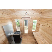 Dundalk LeisureCraft Georgian Cabin Outdoor Sauna - Escape Urban Life