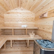 Dundalk LeisureCraft Georgian Cabin Outdoor Sauna - Escape Urban Life