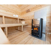 Dundalk LeisureCraft Georgian Cabin Outdoor Sauna - Escape Urban Life