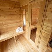 Dundalk LeisureCraft Georgian Cabin Sauna with Changeroom - Escape Urban Life