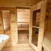 Dundalk LeisureCraft Georgian Cabin Sauna with Changeroom - Escape Urban Life