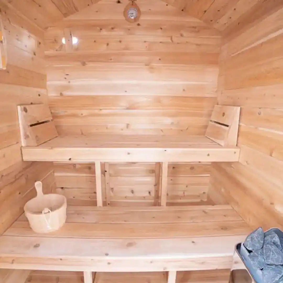 Dundalk LeisureCraft Granby Outdoor Steam Sauna - Escape Urban Life