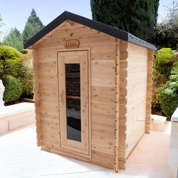 Dundalk LeisureCraft Granby Outdoor Steam Sauna - Escape Urban Life