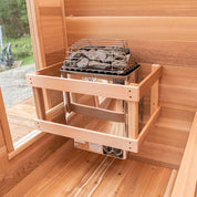 Dundalk LeisureCraft Granby Outdoor Steam Sauna - Escape Urban Life