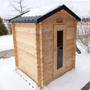 Dundalk LeisureCraft Granby Outdoor Steam Sauna - Escape Urban Life