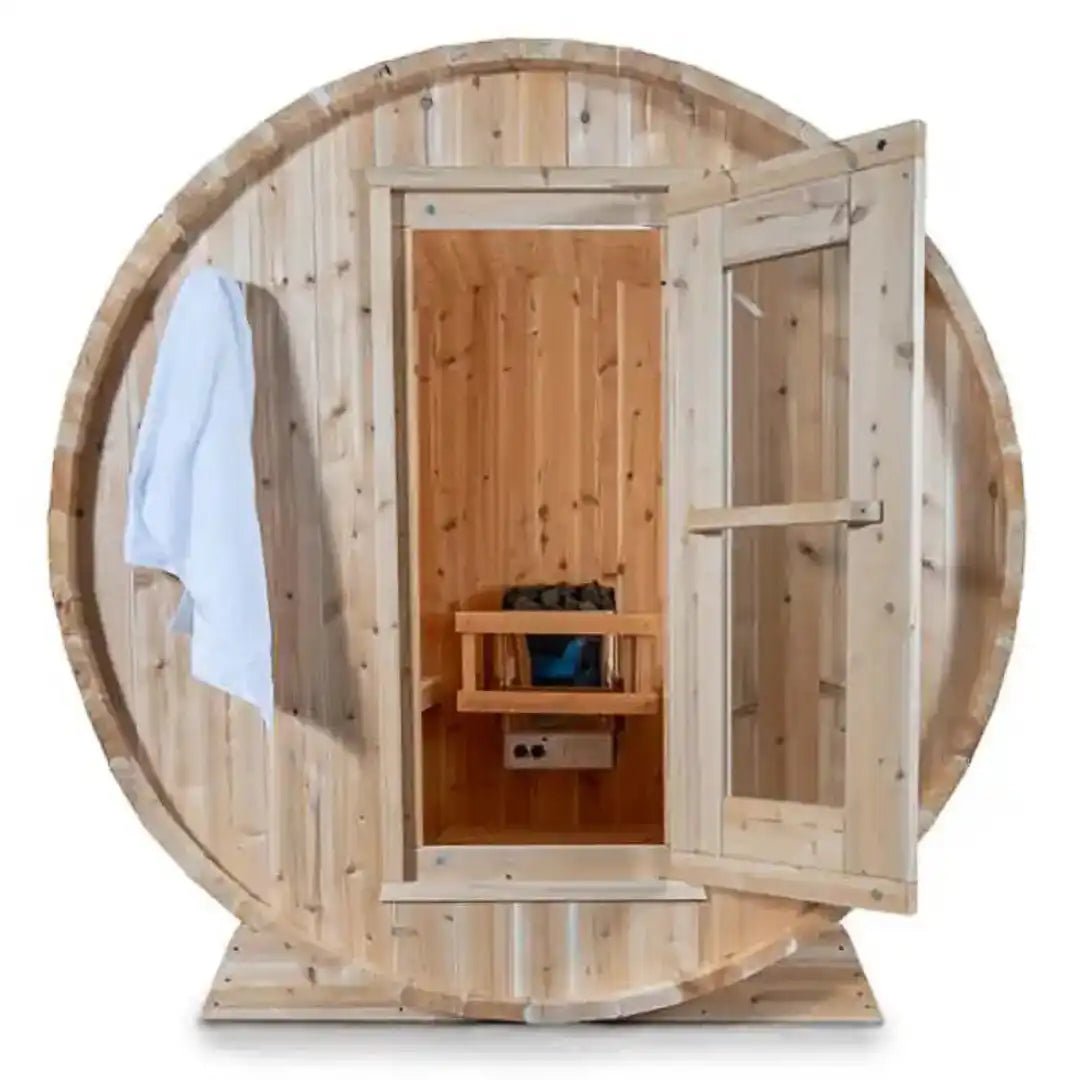 Dundalk LeisureCraft Harmony Outdoor Barrel Sauna - Escape Urban Life