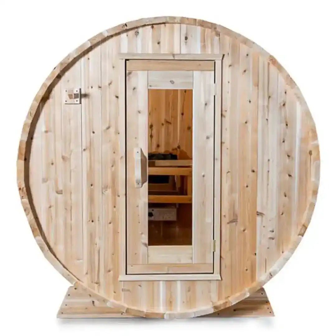 Dundalk LeisureCraft Harmony Outdoor Barrel Sauna - Escape Urban Life