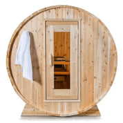 Dundalk LeisureCraft Harmony Outdoor Barrel Sauna - Escape Urban Life