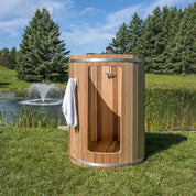 Dundalk LeisureCraft Rainbow Barrel Outdoor Shower - Escape Urban Life