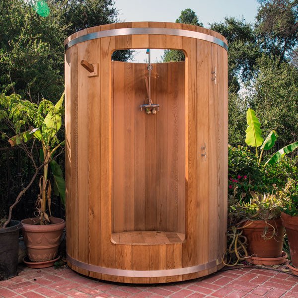 Dundalk LeisureCraft Rainbow Barrel Outdoor Shower - Escape Urban Life