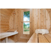 Dundalk LeisureCraft Serenity CTC2245W 4-Person Outdoor Sauna - Escape Urban Life