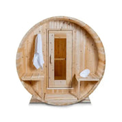 Dundalk LeisureCraft Serenity CTC2245W 4-Person Outdoor Sauna - Escape Urban Life