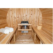 Dundalk LeisureCraft Serenity CTC2245W 4-Person Outdoor Sauna - Escape Urban Life