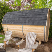 Dundalk LeisureCraft Serenity Outdoor Barrel Sauna CTC2245MP - Escape Urban Life