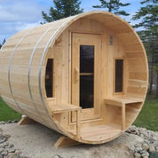 Dundalk LeisureCraft Tranquility Outdoor Sauna - Escape Urban Life