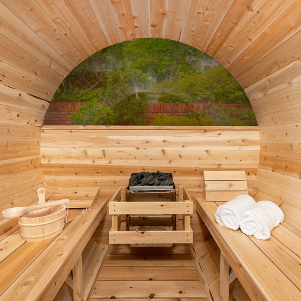 Dundalk LeisureCraft Tranquility Outdoor Sauna - Escape Urban Life