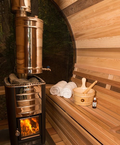 Dundalk LeisureCraft Tranquility Outdoor Sauna - Escape Urban Life