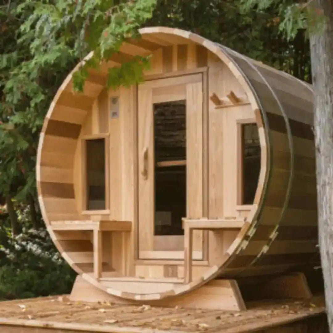 Dundalk LeisureCraft Tranquility Outdoor Sauna - Escape Urban Life