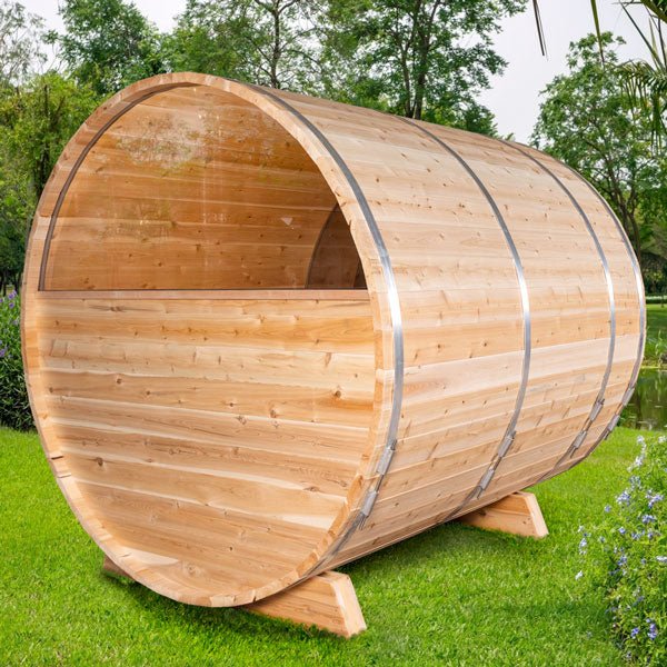 Dundalk LeisureCraft Tranquility Outdoor Sauna - Escape Urban Life