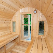 Dundalk LeisureCraft Tranquility Outdoor Sauna - Escape Urban Life