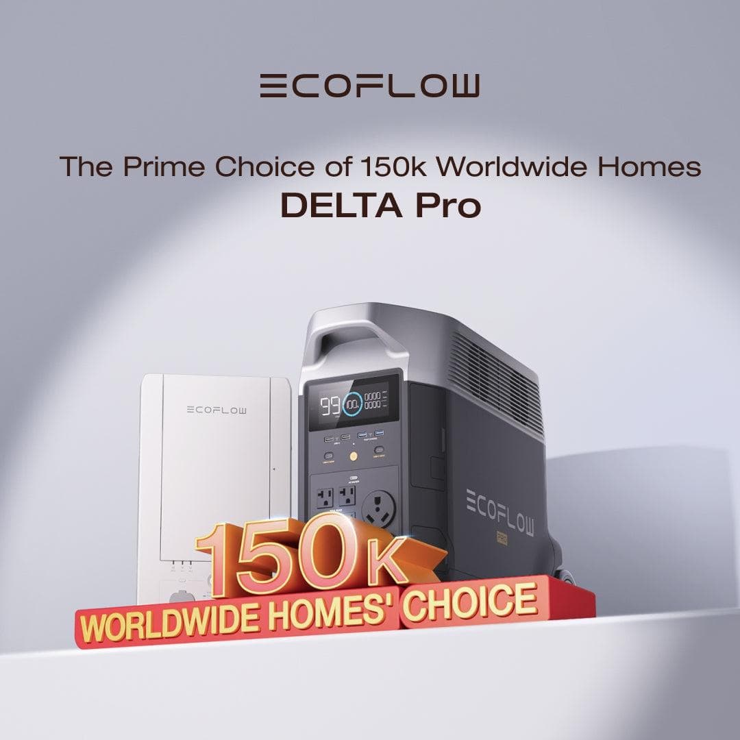 EcoFlow DELTA Pro Portable Power Station - Escape Urban Life