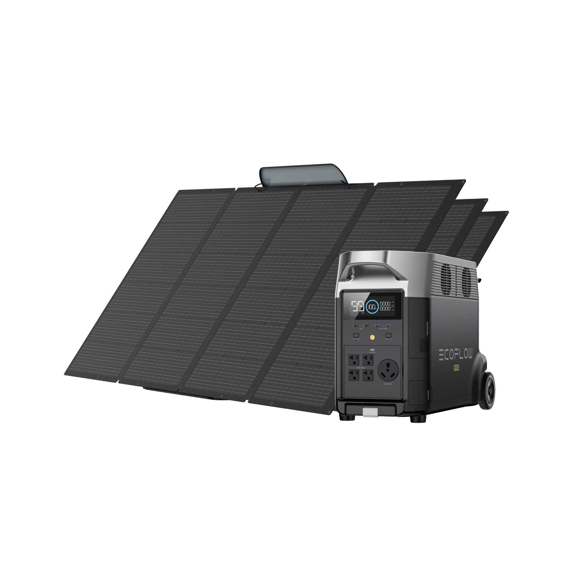 EcoFlow DELTA Pro Solar Generator (PV400W) - Escape Urban Life