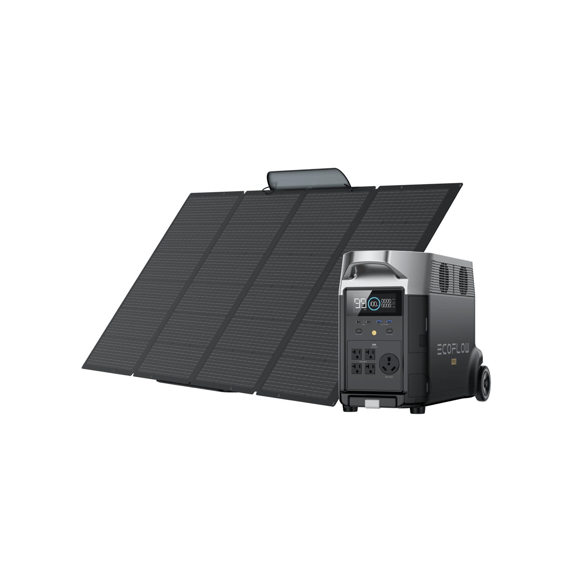 EcoFlow DELTA Pro Solar Generator (PV400W) - Escape Urban Life