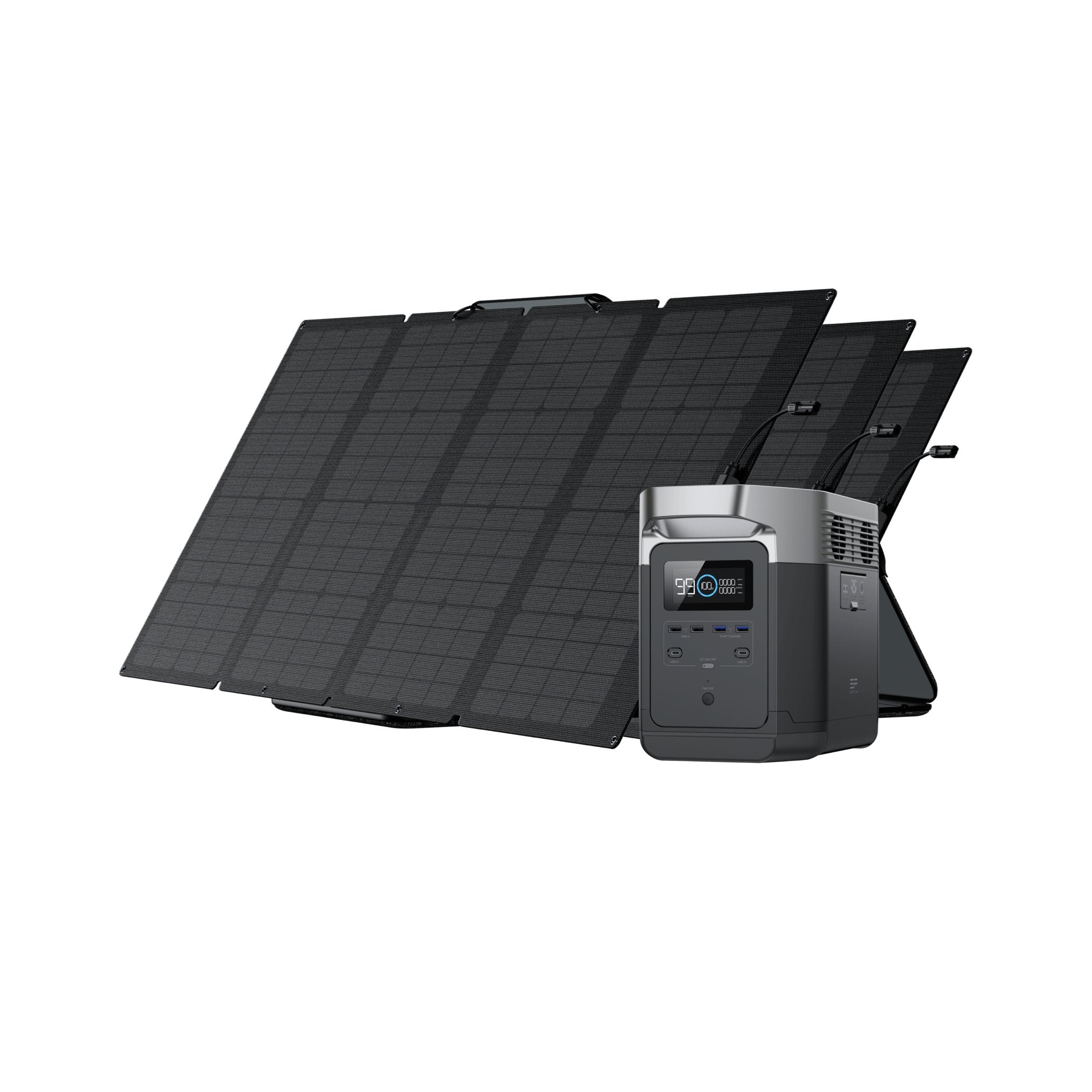 EcoFlow DELTA Solar Generator (PV 160W) - Escape Urban Life