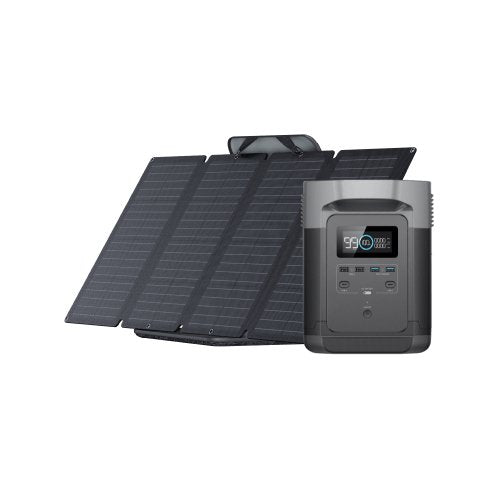 EcoFlow DELTA Solar Generator (PV 160W) - Escape Urban Life