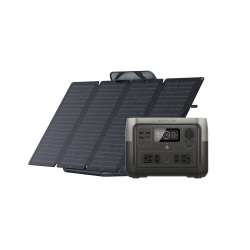 EcoFlow RIVER 2 Max Solar Generator (PV160W) - Escape Urban Life