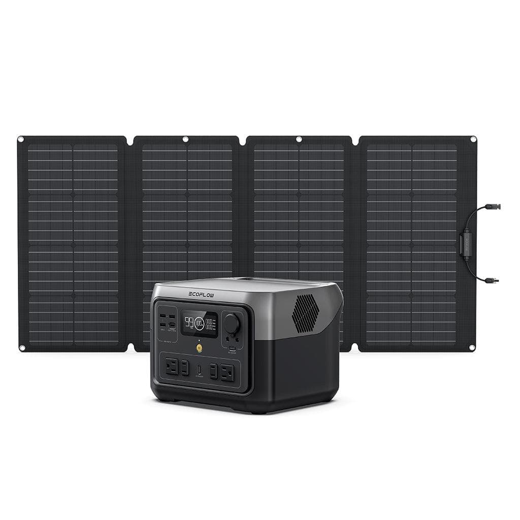 EcoFlow RIVER 2 Max Solar Generator (PV160W) - Escape Urban Life