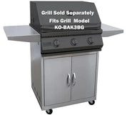 Kokomo Grills - 3 Burner Grill Cart - KO-BAK3BG-C - Escape Urban Life