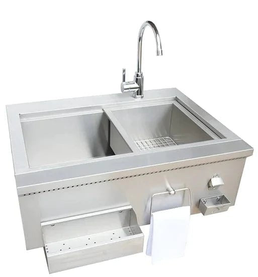 Kokomo Grills - 30" Cocktail Station w/ Sink - KO-30CKT-SNK - Escape Urban Life