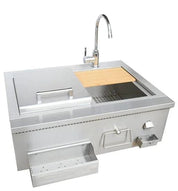 Kokomo Grills - 30" Cocktail Station w/ Sink - KO-30CKT-SNK - Escape Urban Life