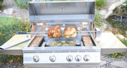 Kokomo Grills - 32” Professional Built in 4 Burner Gas Grill - 72,000 BTUs - Escape Urban Life